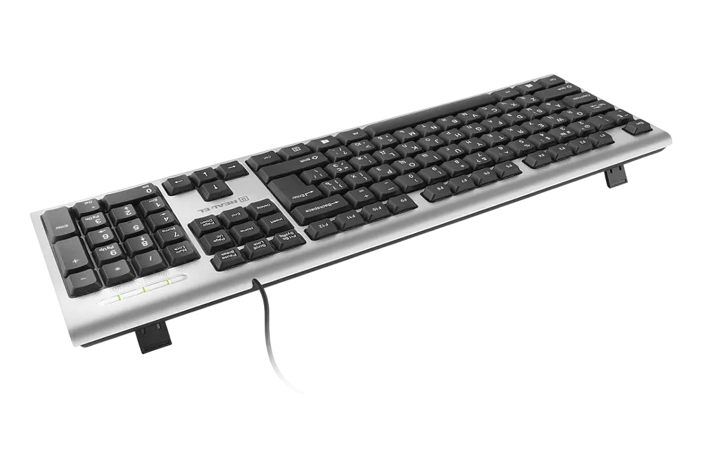 Клавиатура REAL-EL 507 Standard Silver (EL123100046) - фото 2