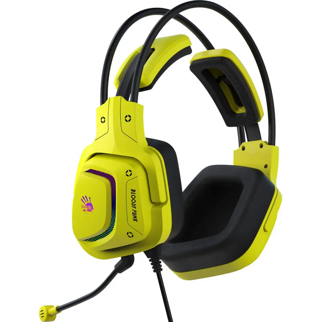 Навушники A4Tech Bloody G575 Punk Yellow - фото 3