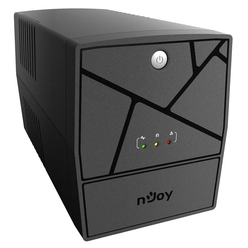 Джерело безперебійного живлення nJoy Keen 2000 (UPLI-LI200KU-CG01B) Lin.int. AVR 4 x евро USB пластик (Keen 2000 USB) - фото 4