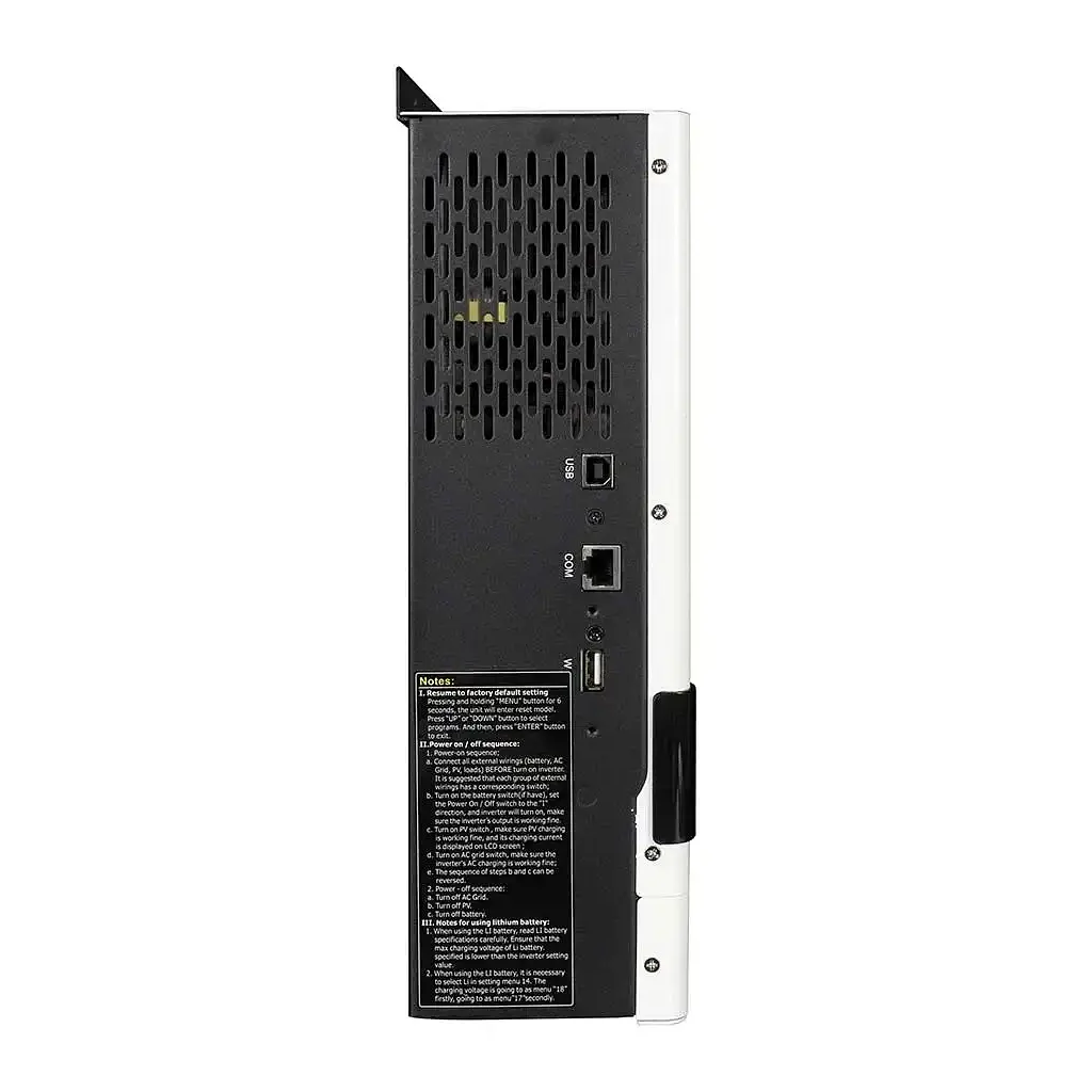 Сонячний інвертор Must PV18-3224VPM II, 3200W, 24V (PV18-3224VPM II) - фото 4