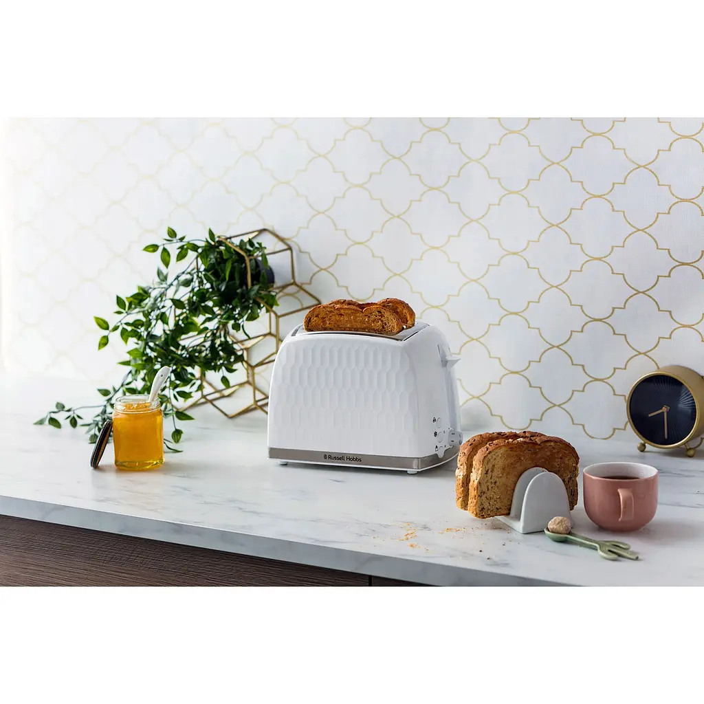 Тостер Russell Hobbs Honeycomb білий 850 Вт (26060-56) - фото 5