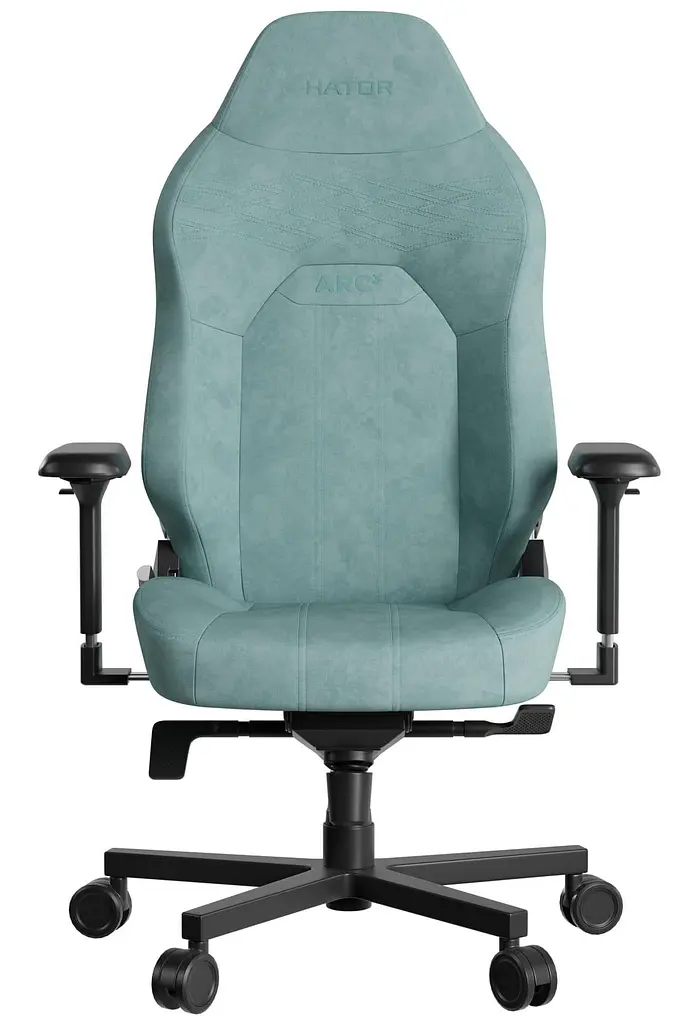 Ігрове крісло HATOR Arc 3 L Velour Turquoise (HTC3443L) - фото 2