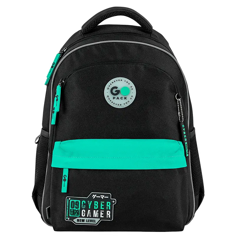 Рюкзак GoPack Education 182M New Level Чорний (GO26-182M-8) - фото 3