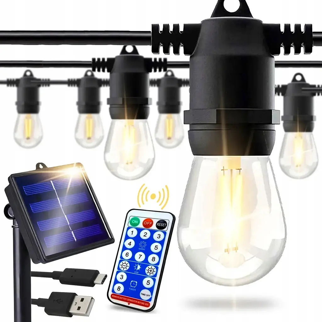 Сонячна гірлянда SuperLED Soli 15 м - фото 2