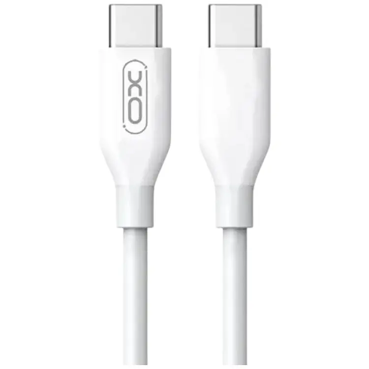 Кабель XO PD Type-C to Type-C NB124 40W/1m White