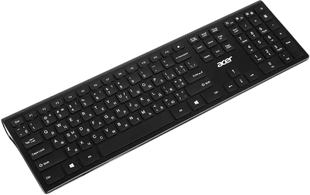Клавіатура бездротова Acer OKR020 Black (ZL.KBDEE.011) - фото 4