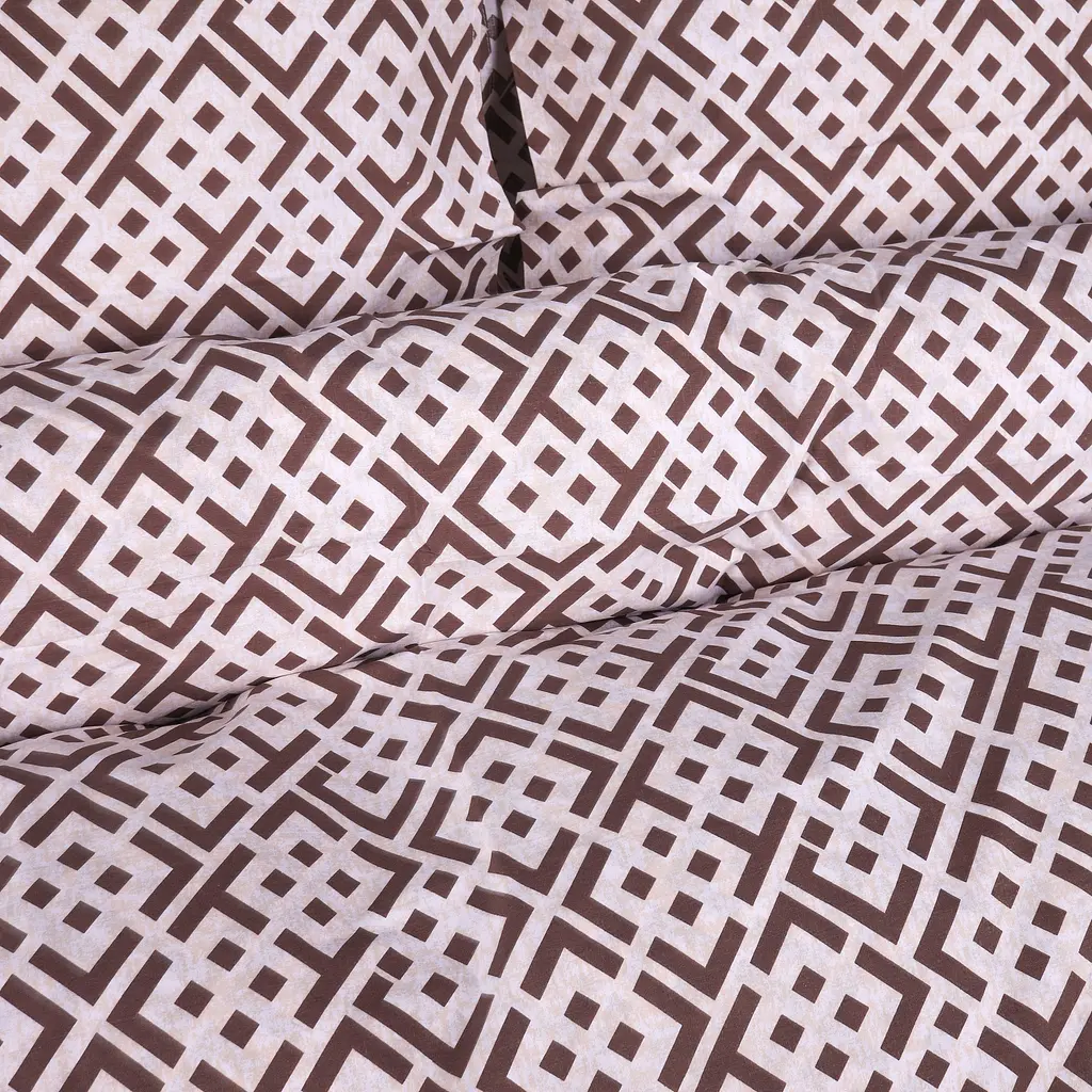 Пододеяльник MirSon бязь Abstract Brown 200х220 см (2200013165125) - фото 8