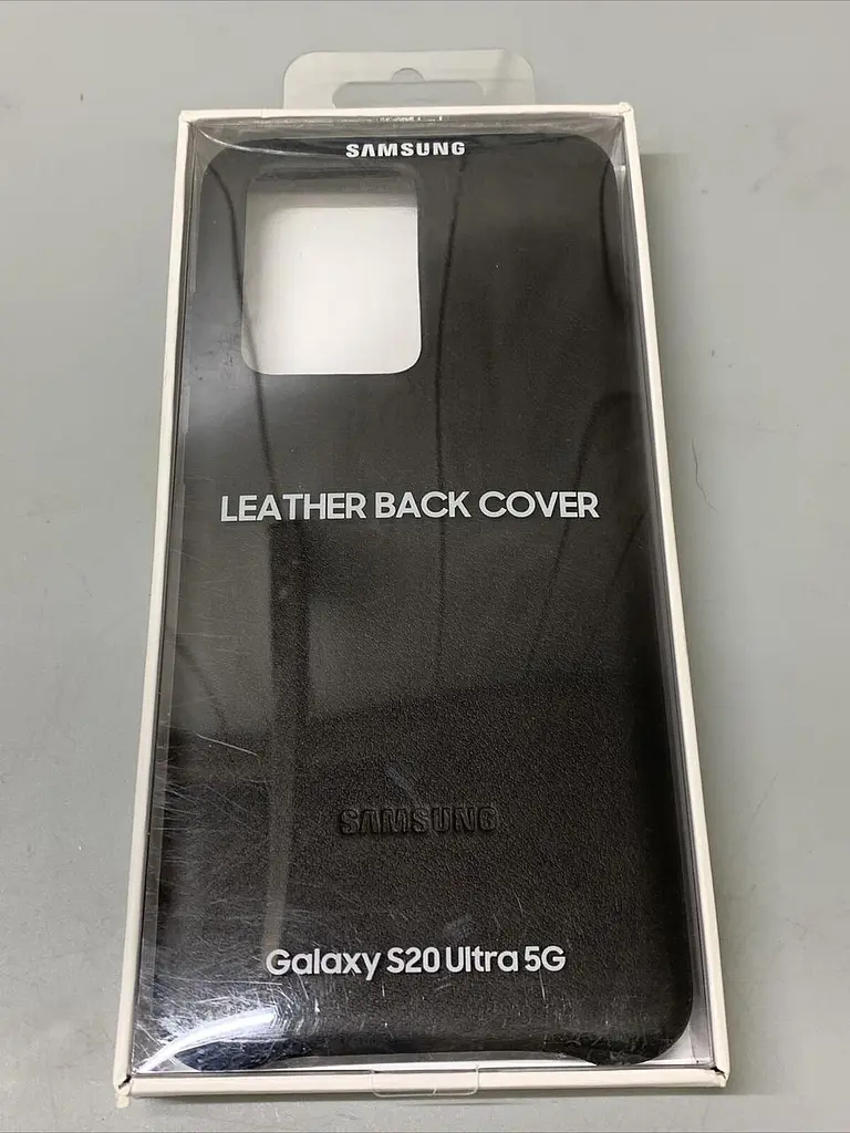 Чохол шкіряний оригінальний Leather Cover EF-VG988LBEGRU для Samsung Galaxy S20 Ultra (6.9") Black - фото 2