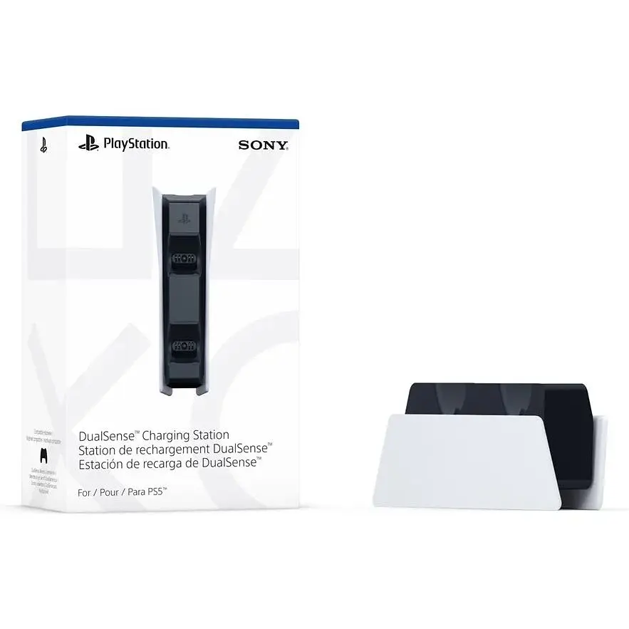 Зарядная станция Sony PlayStation для DualSense PS5 Black/White (9374107) [50317] - фото 3