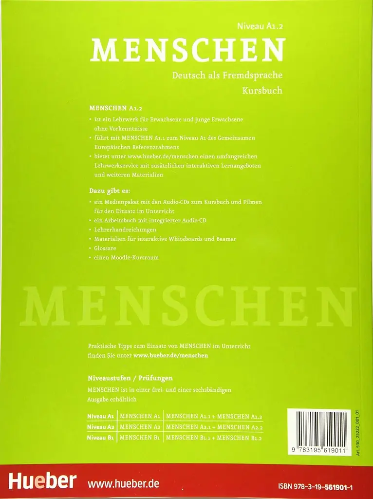 Menschen Sechsbandige Ausgabe: Kursbuch A1.2 Mit Online Audio - фото 2