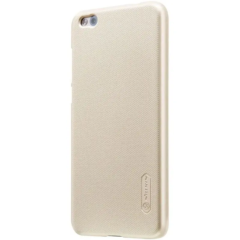Чехол-накладка Nillkin Super Frosted Shield Xiaomi Mi5c Gold - фото 4