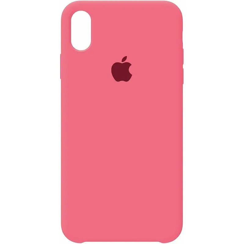Чохол-накладка Toto Silicone Case Apple iPhone X/XS Light Red - фото 2