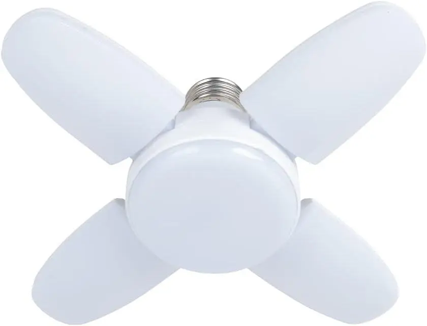 Лампочка складна світлодіодна 4 лопаті E27 KK-202 • LED лампа Mini Fan Blade Bulb E27 KK-202 60W - фото 3