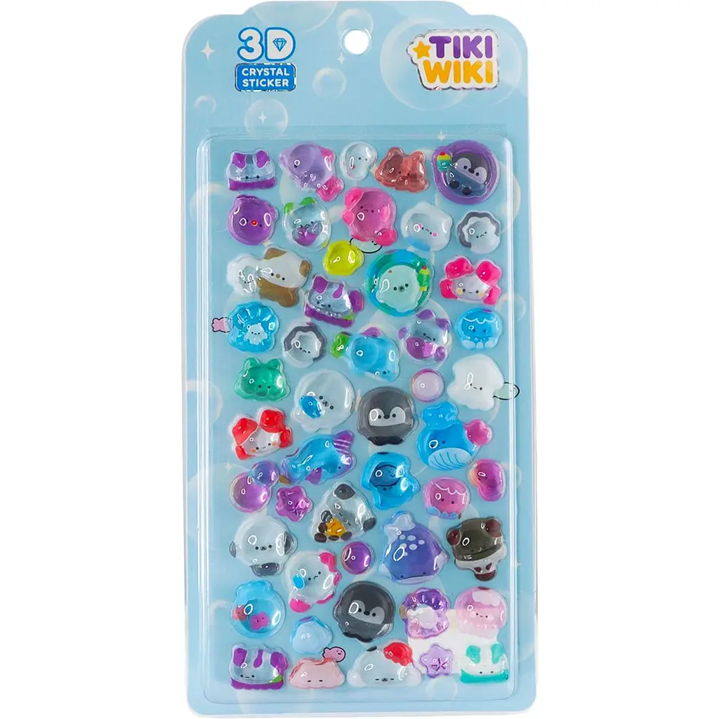 Набір 3D-наліпок Tiki Wiki Crystal Тікі море S2 (25ESE009-08)