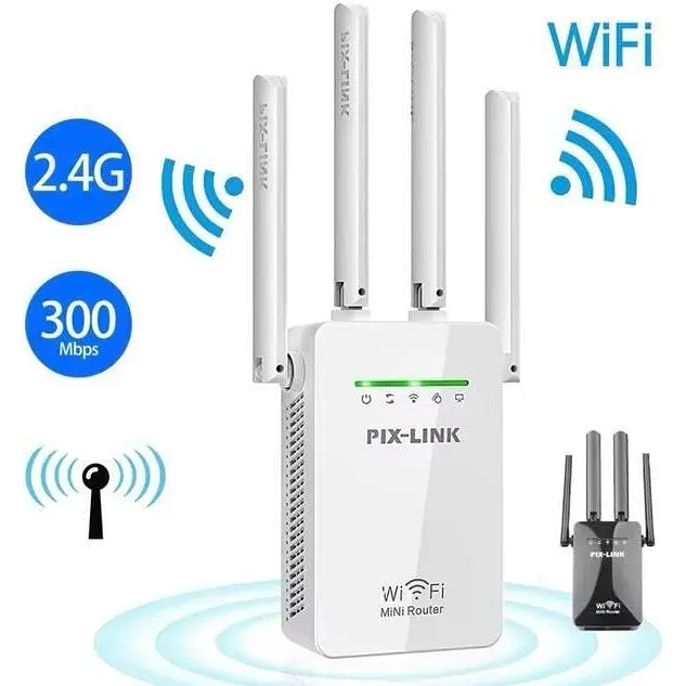 Підсилювач Wi-Fi сигналу для дому та дачі репітер 300 Мбіт/с - фото 3