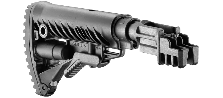 Приклад телескопічний з амортизатором Fab Defense для AK 47 пісочний - фото 5