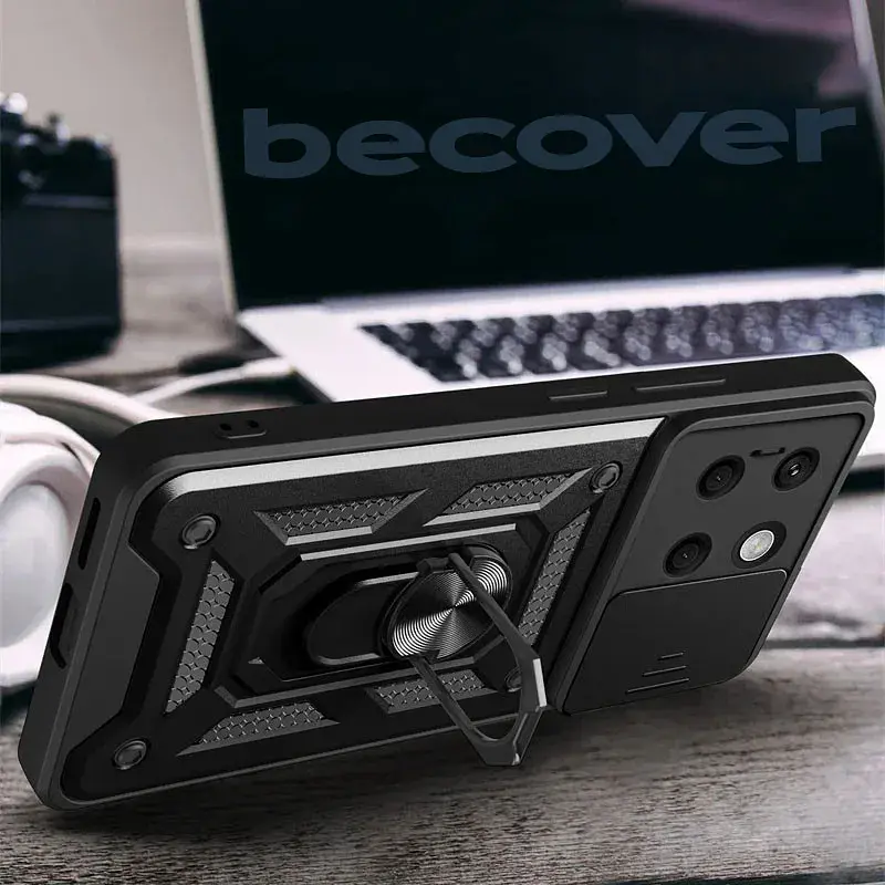 Чохол до мобільного телефона BeCover Military Xiaomi 14 Pro 5G Black (711161) - фото 5