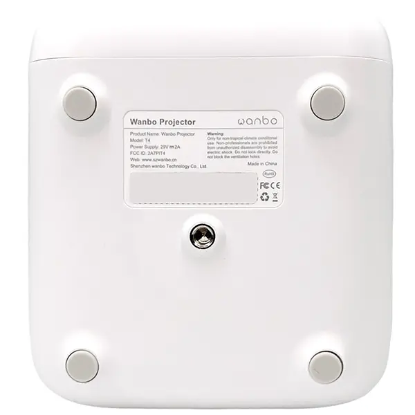 Портативний проектор Wanbo T4 / 1920x1080 / Android 9.0 / 450 ANSI lm / Wi-Fi / Bluetooth - фото 9