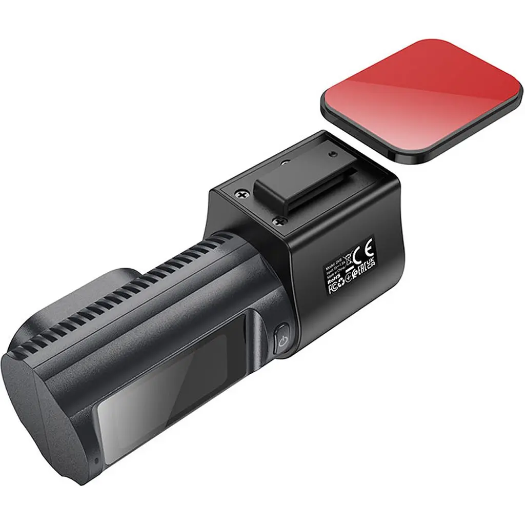 Автомобільний відеореєстратор Hoco DV8 2K Display Hidden with Rear Camera Black (6942007623384) [136872] - фото 2