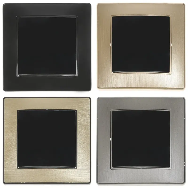 Вимикач Brille одноклавішний чорно-білий RB-1V - фото 5