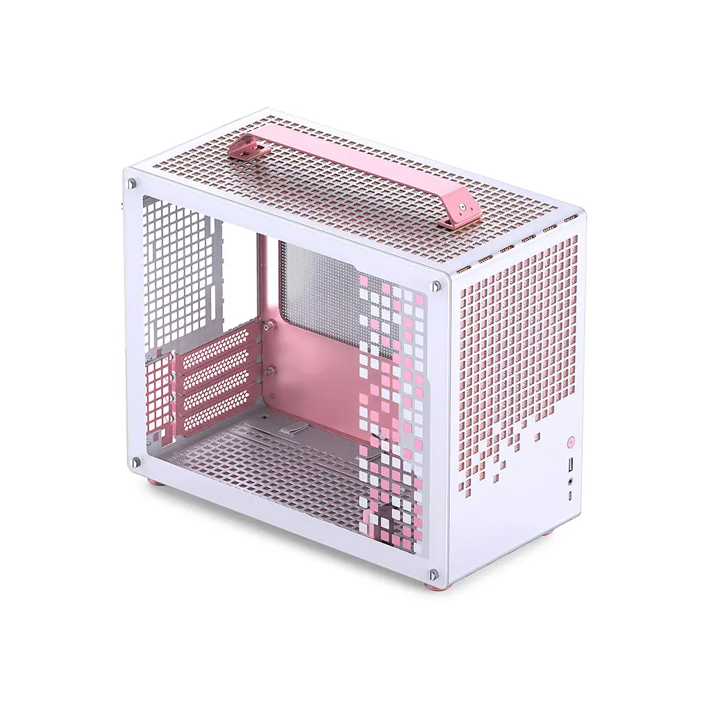 Корпус для ПК JONSBO Z20 White-Pink - фото 4
