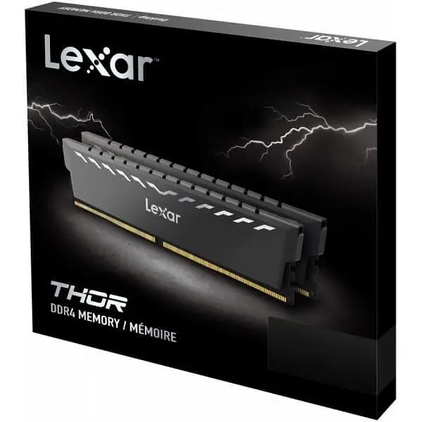 Модуль пам'яті Lexar DDR4 16GB (2x8) THOR 3200MHz XMP Memory with heatsink (LD4BU008G-R3200GDXG) - фото 4