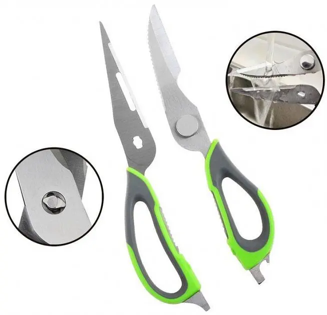 Універсальні кухонні ножиці Supretto Mighty Shears (5047) - фото 2