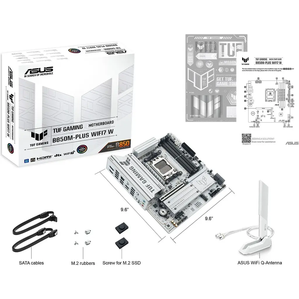 Материнська плата Asus TUF Gaming B850M-PLUS WIFI7 W (90MB1MD0-M0EAY0) [147046] - фото 11