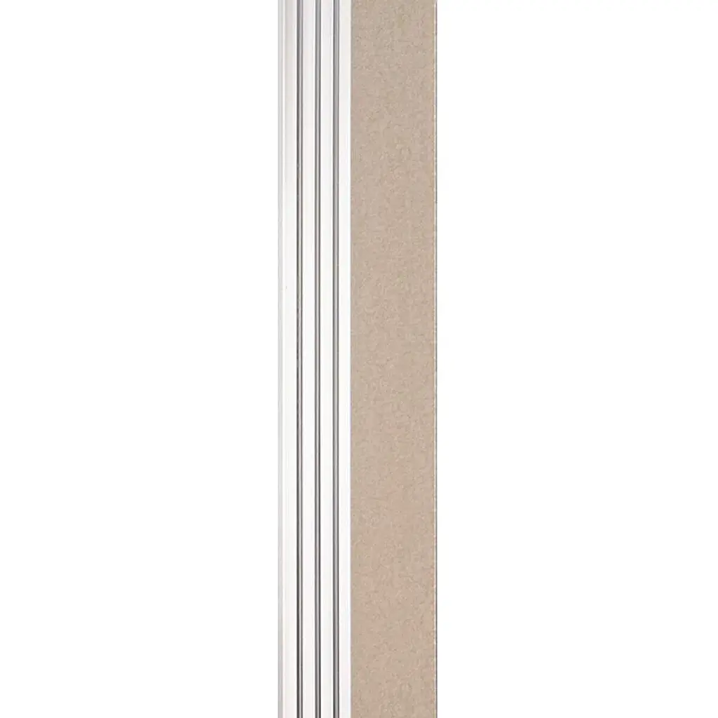 Рейка декоративна Sticker Wall PS 2900х157х11мм Бежева зі сріблом SW-00002150- - фото 5