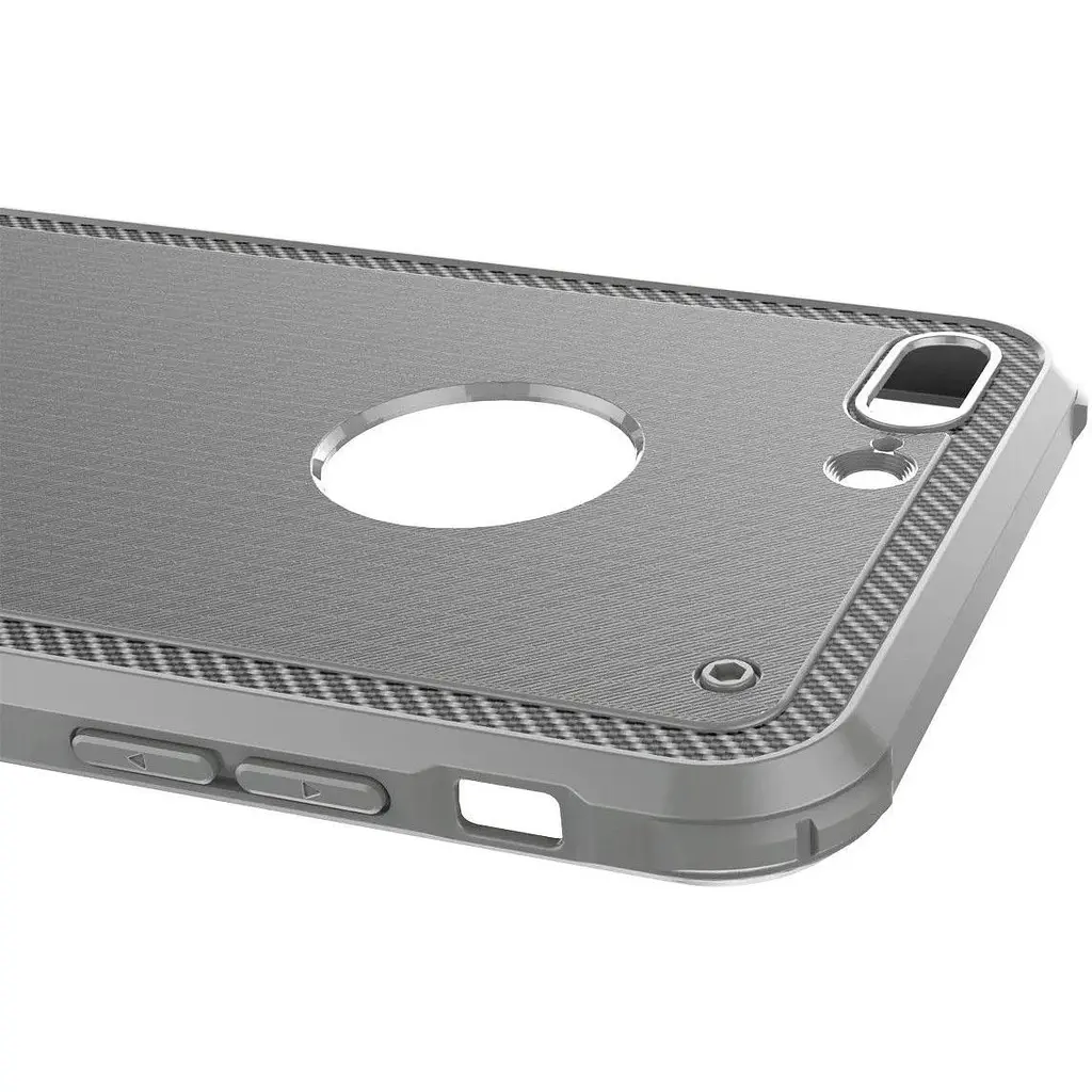 Чехол-накладка Baseus Shield Case iPhone 7 Plus Grey - фото 3
