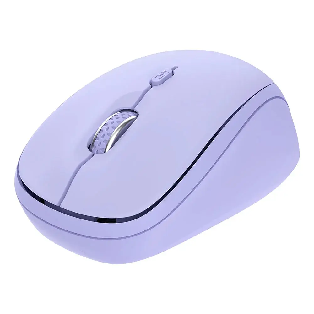 Компьютерная мышь Trust Yvi+ Compact Multi-Device WL/BT/USB-A фиолетовый teh0014036 - фото 8