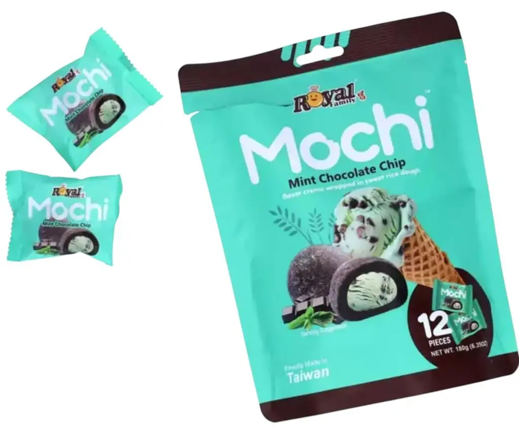 Моті Royal Family Mochi Mint Chocolate Chip 180г - фото 6