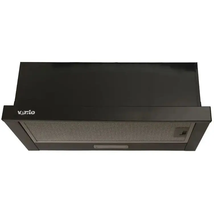 Витяжка телескопічна Ventolux Garda 60 BK 700 LED 2S