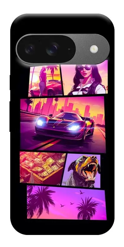 TPU чохол Demsky GTA vibes для Google Pixel 10