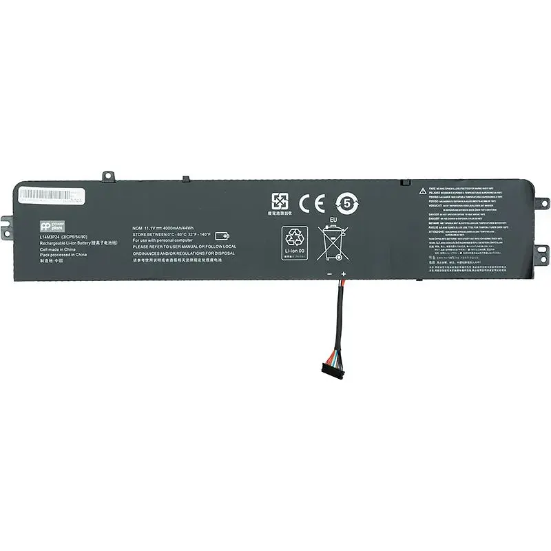 Акумулятор PowerPlant для ноутбуків Lenovo IdeaPad 700-15ISKI (L14M3P24) 11.1V 4000mAh (NB480982) - фото 2