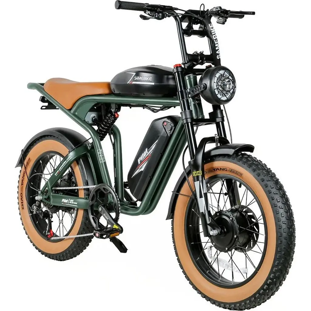 Електровелосипед Samebike Pilot M20 SR Dual Batteries Green [123390] - фото 4