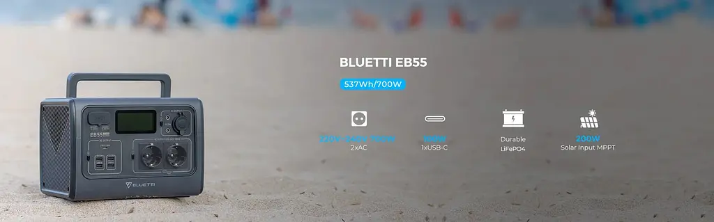Зарядная станция Bluetti PowerOak EB55 PB930340 - фото 2