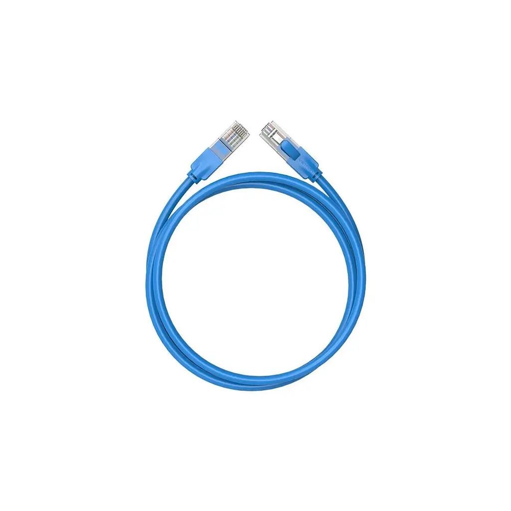 Патч-корд Vention 0.5 м, UTP Cat. 6 RJ-45 синій (IBELD) - фото 3