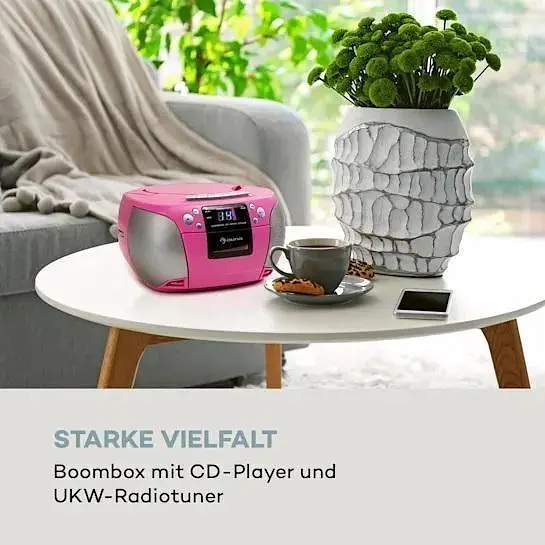 Музичний бумбокс Auna Harper CD Boombox (10035463) - фото 2