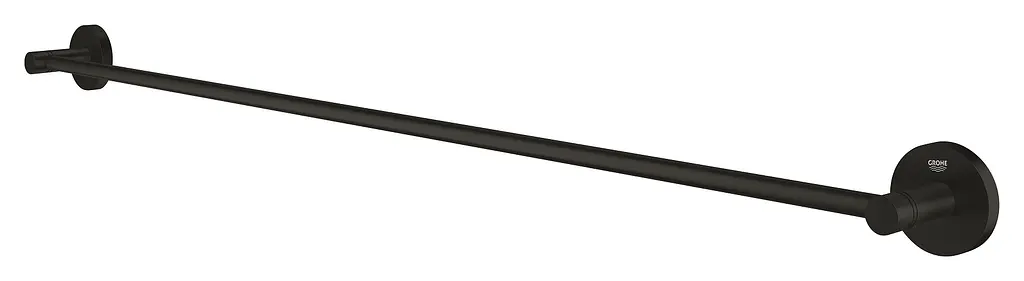 Держатель для полотенца Grohe QuickFix Start 411872430 Черный матовый - фото 3