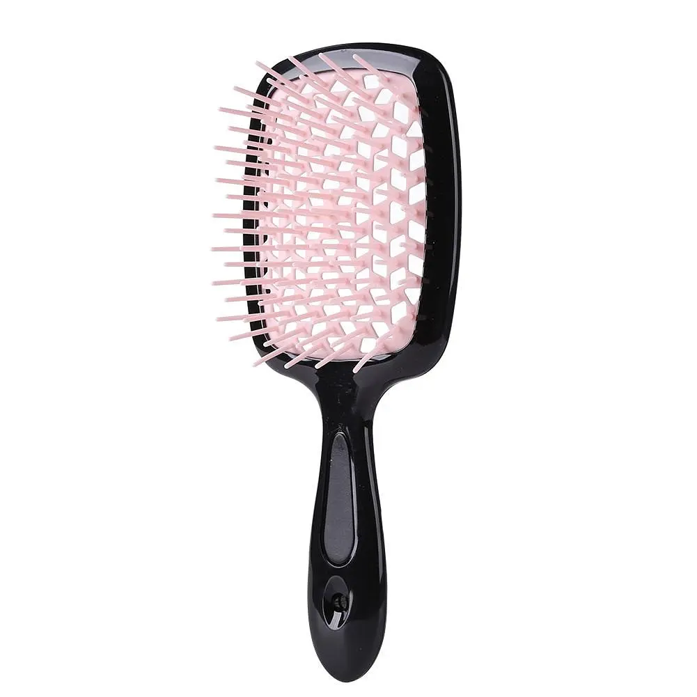 Щітка для волосся Superbrush Janeke Чорний/світло-рожевий, гребінець для мокрого волосся (щітка для волосся) (ST) - фото 5