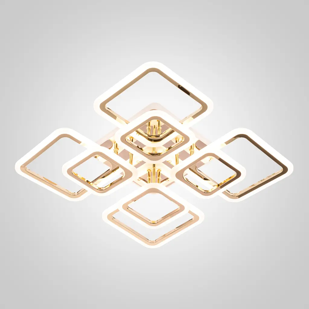 Люстра светодиодная Valeso V K39205-4 4-TL GD с пультом - фото 6