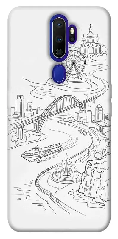 TPU чохол Demsky Dnipro spirit для Oppo A5 (2020) / Oppo A9 (2020)