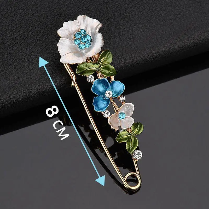 Брошь Булавка с цветами (494693367) - фото 3