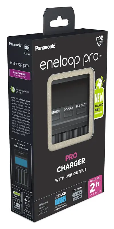 Зарядний пристрій Panasonic Eneloop ready AA/AAA (BQ-CC65) - фото 3