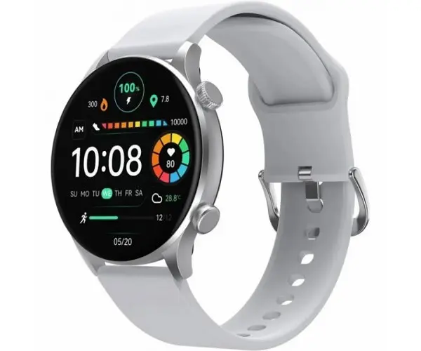 Смарт-годинник Xiaomi Haylou Solar Plus RT3 LS16 глобальні сріблясті - фото 2