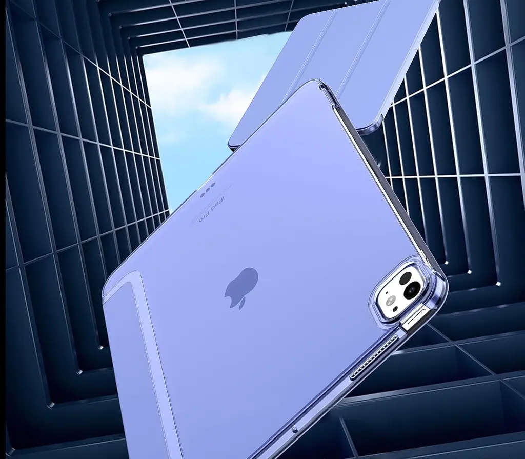 Чохол-книжка BeCover Tri Fold Hard для Apple iPad Pro 13" M4 2024 Purple (711733) - фото 3