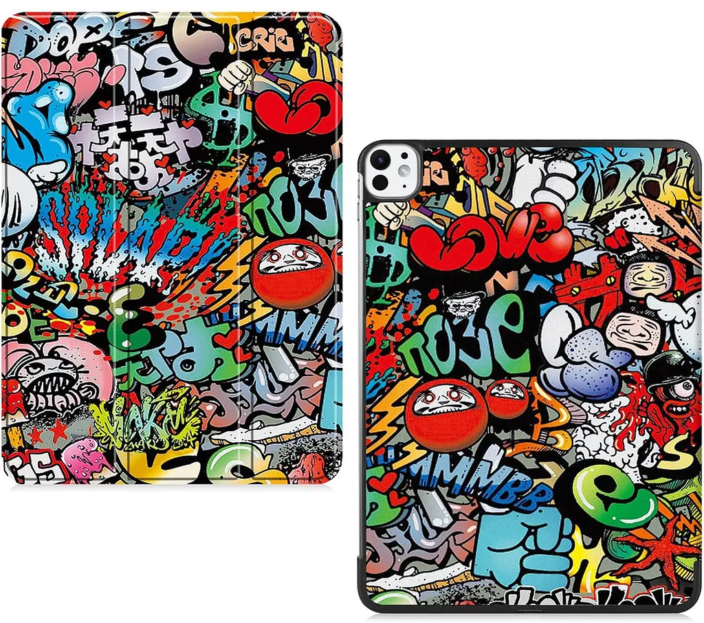 Чохол-книжка BeCover Smart Case для Apple iPad Pro 11 M4 2024 Graffiti (711637) - фото 5