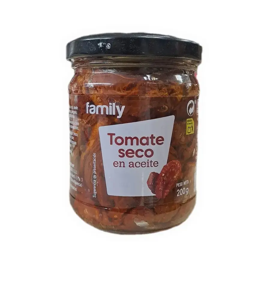 Помідори Family Tomate Seco в'ялені в олії з травами і спеціями 200 г(8435465849956)