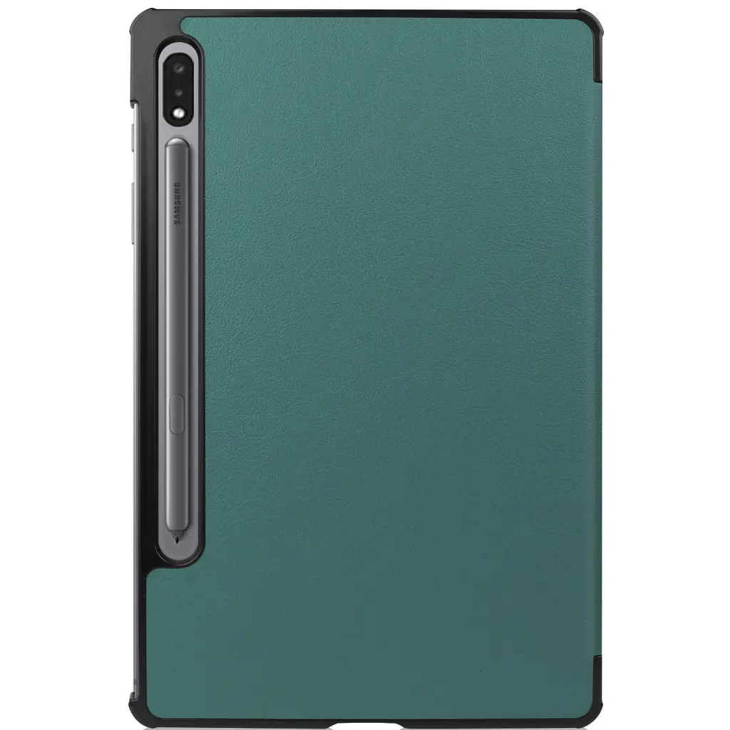 Чохол до планшета BeCover Smart Case Samsung Tab S9 Plus (SM-X810/SM-X816)/S9 FE Plus (SM-X610/SM-X616) 12.4" Dark Green (710323) - фото 4